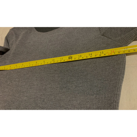 MINKPINK Dress Womens M Medium Grey Side Slit Cocktail Party Knit Maxi Dress - Picture 11 of 13